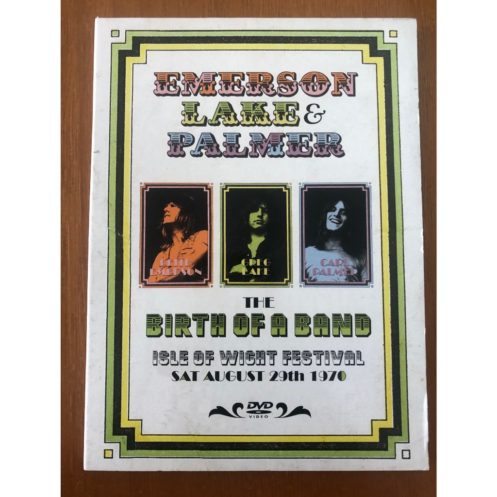 Dvd - Emerson Lake e Palmer - The Birth of the Band