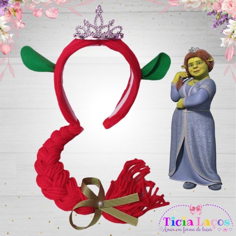 Tiara Fiona Shrek / Tiara da princesa Fiona em Oferta na Shopee