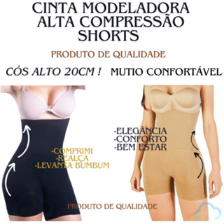 Shorts Modelador Para Auxilio de Perda de Medidas