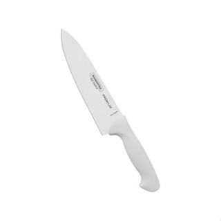 Faca Tramontina Chefe Premium 8" Lâmina Aço Inox e Cabo de Polipropileno Branco