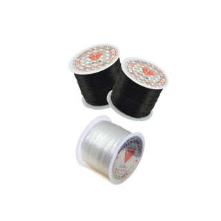 2UN Fio de Silicone para Mega Hair Aplique Alongamento 50 metros