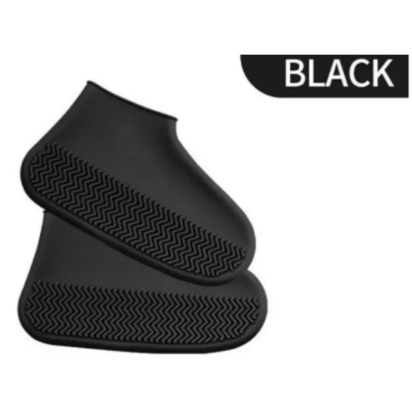 2 Protetor De Sapato Calçado Silicone Capa Impermeável Para Sapato Tênis Antiderrapante Reutilizável