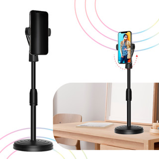 Suporte Para Celular De Mesa Tripé Articulado 360º Base Estável