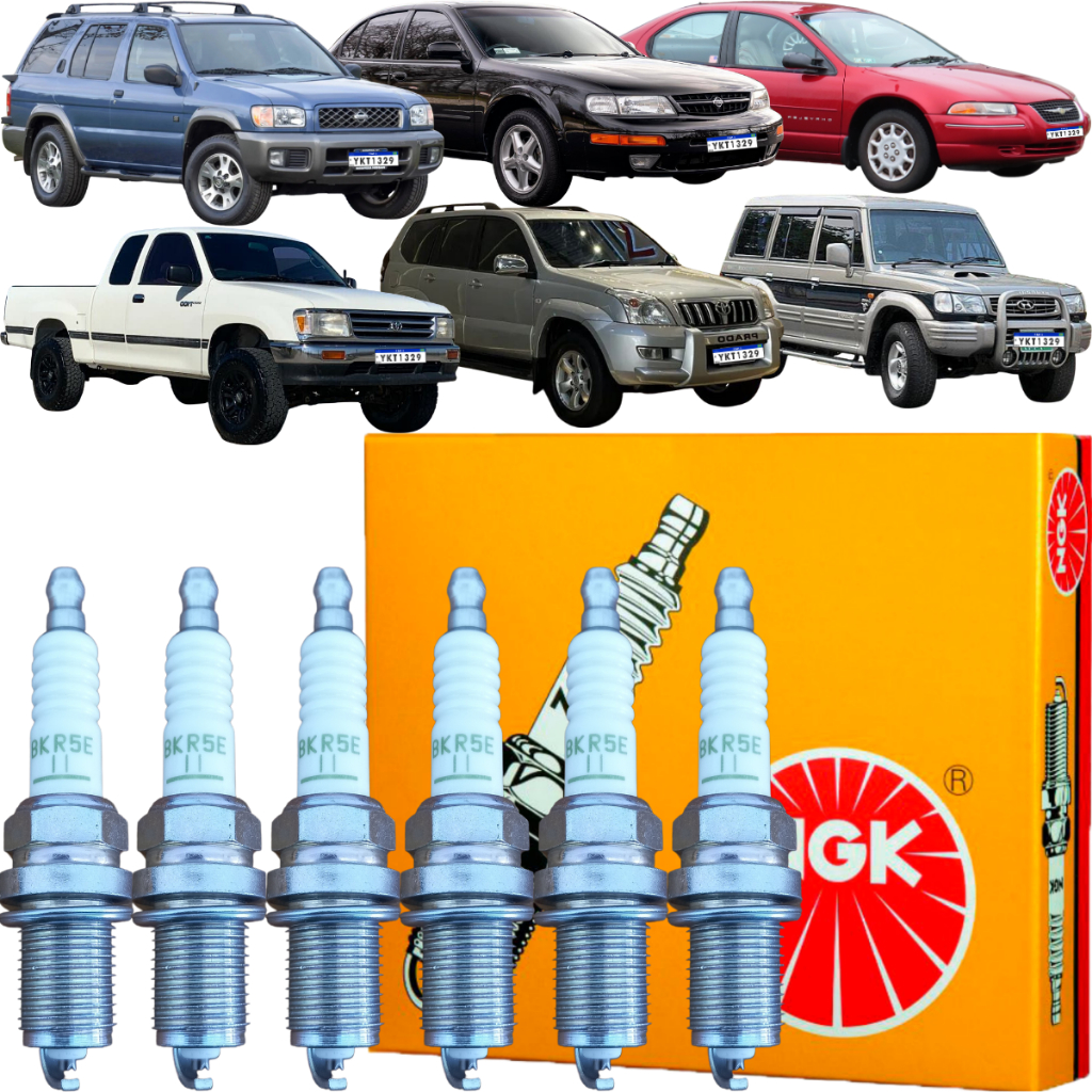 Jogo de Velas Original NGK Maxima Hilux Land Cruiser SW4 MX3