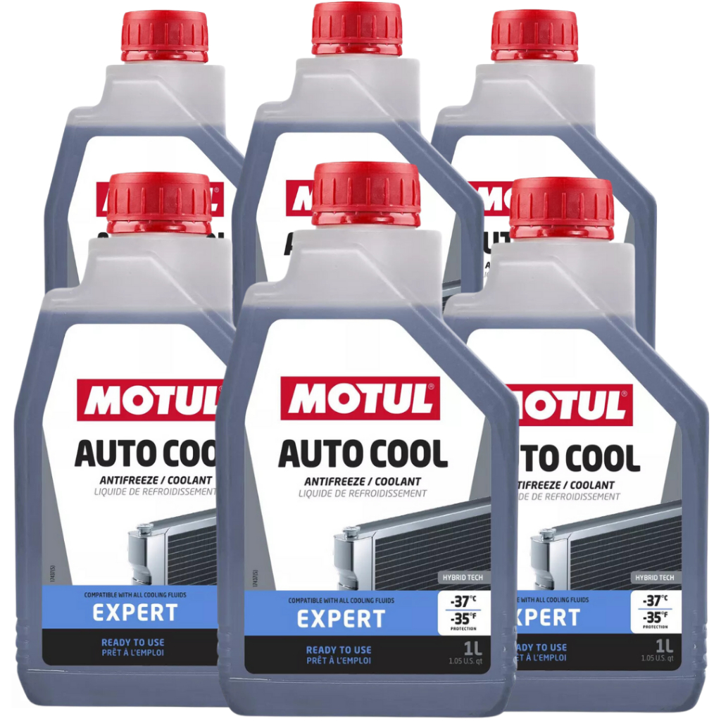 Kit Fluido Radiador Motul Auto Cool Expert Inugel 6 Litros - Spare Parts and Accessories for Vehicles