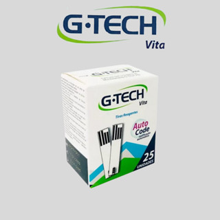 Tiras De Glicemia G-tech VITA Com 25 Unidades SOMENTE PARA APARELHO VITA