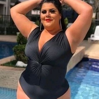 Blusa Body Bory Nozinho No Afina Cintura Regata Regatinha Plus Size
