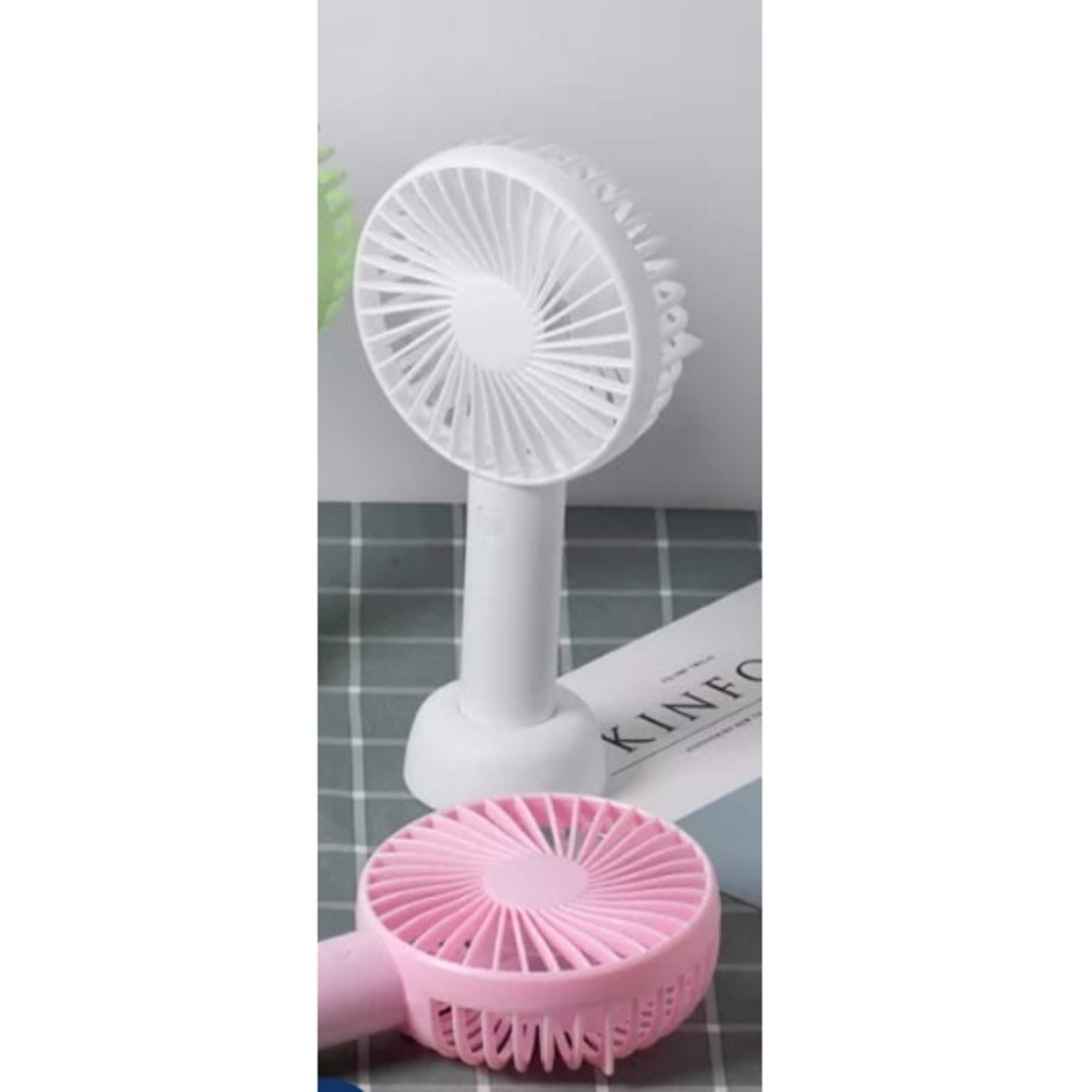 Ventilador Portátil Mini De Mão Mesa Recarregavel Usb Led com cabo