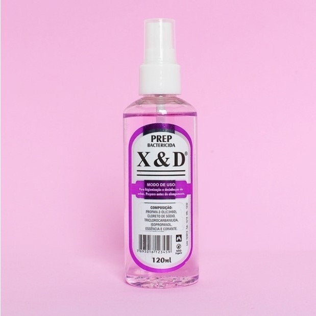 Prep XED 120ml Bactericida Para Cuidados da Unha