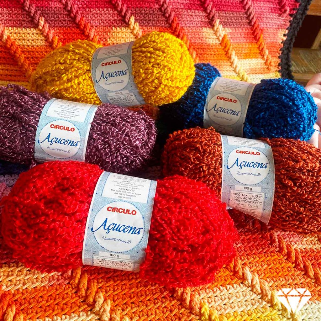 LA ACUCENA 100G CIRCULO DIVERSAS CORES