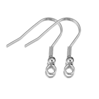 Anzol para brinco em aço inoxidável - 20, 50 e 100 unidades/peças em Oferta na Shopee