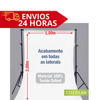 Tecido Para Fundo Foto Infinito 2,00 x 1,50 Para Fotográfico Estúdio Formatura Books