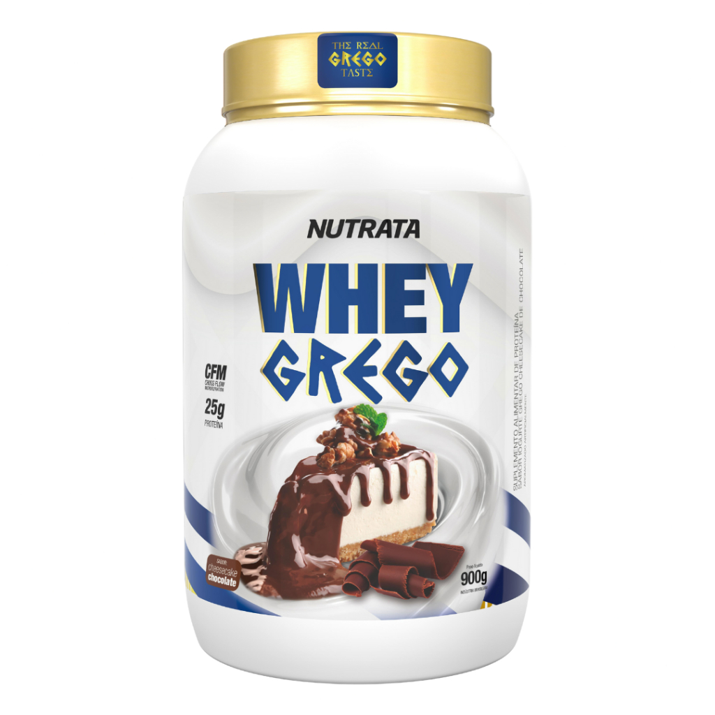 Whey Protein Whey Grego - 900g - Nutrata - Health