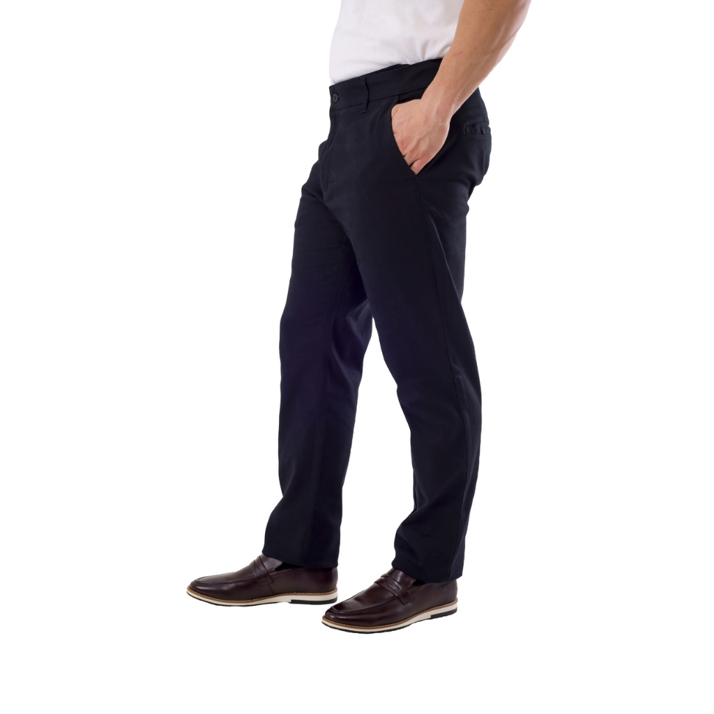 CALÇA DE SARJA ALFAIATARIA MILANO BOLSO FACA