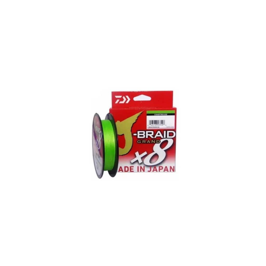 Linha Mult. Daiwa J Braid Grand X8 0,23mm 20lb 135m V. Limão