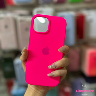 Capa Cilicone Com Aveludado Boa qualidade For IPhone 15Promax