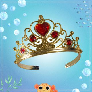 Coroa de Princesa Infantil - Dourada