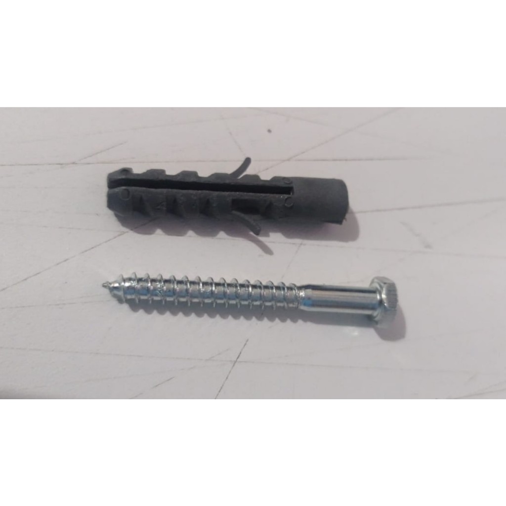 Parafuso Sextavado Rosca Soberba 3/16 x 45 (Com Bucha 8)