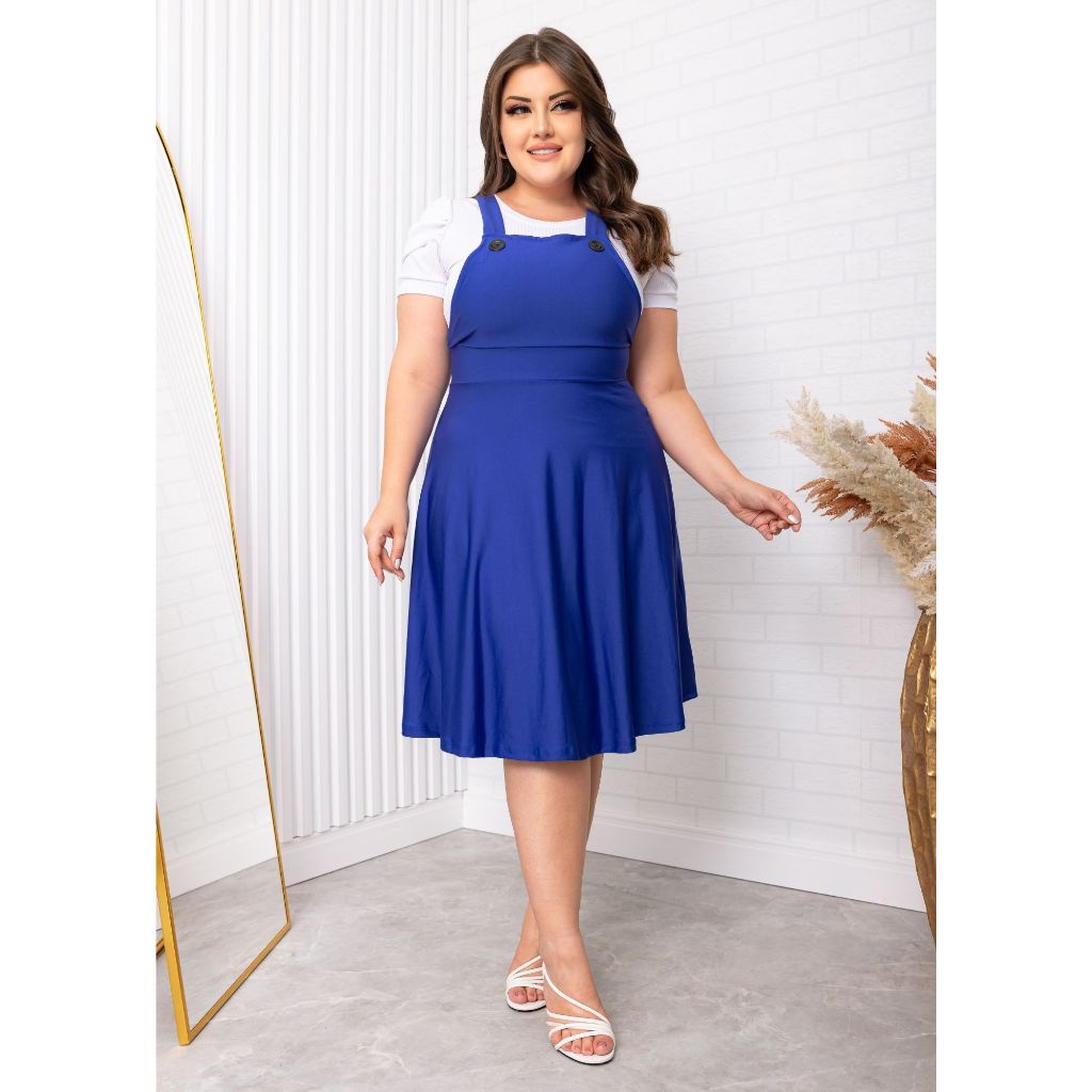 Salopete Jardineira Moda Evangélica Chic Lançamento 2021