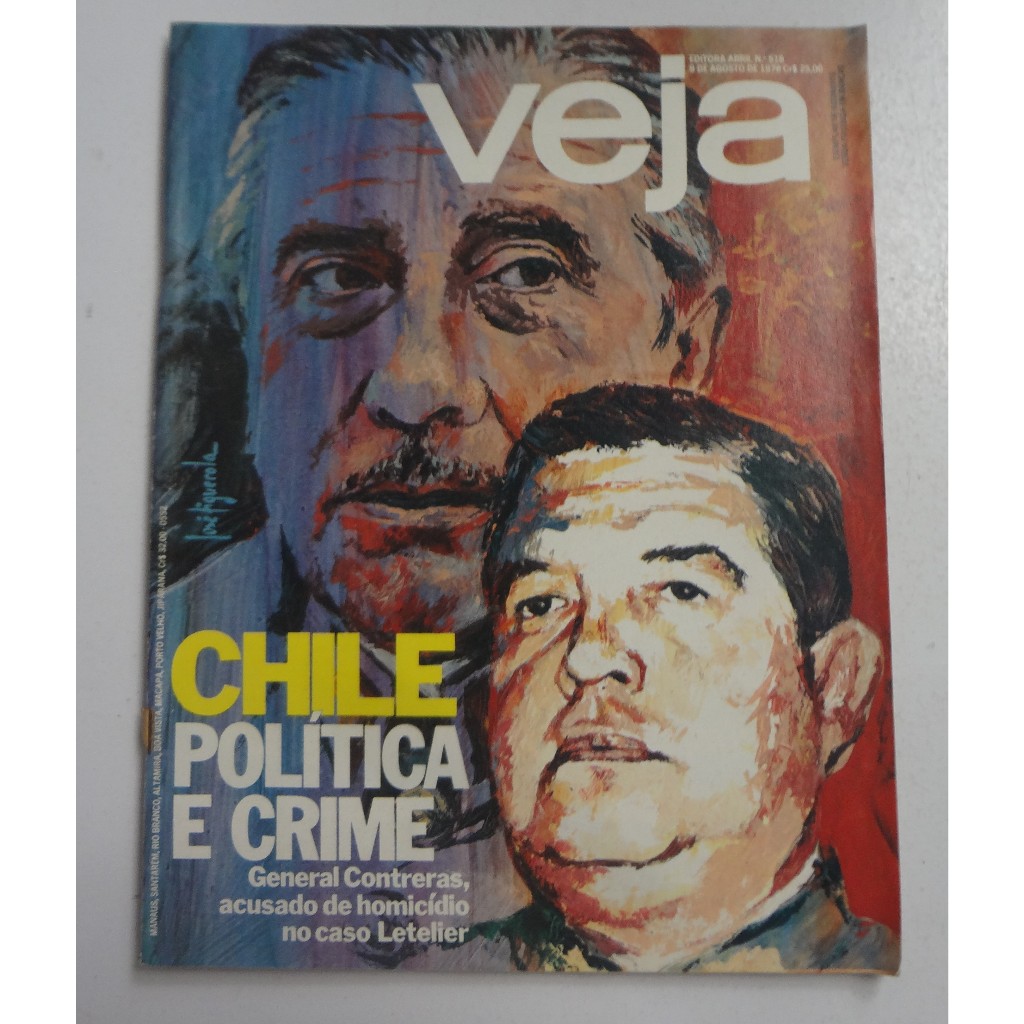Revista Veja Chile Política e crime N° 518