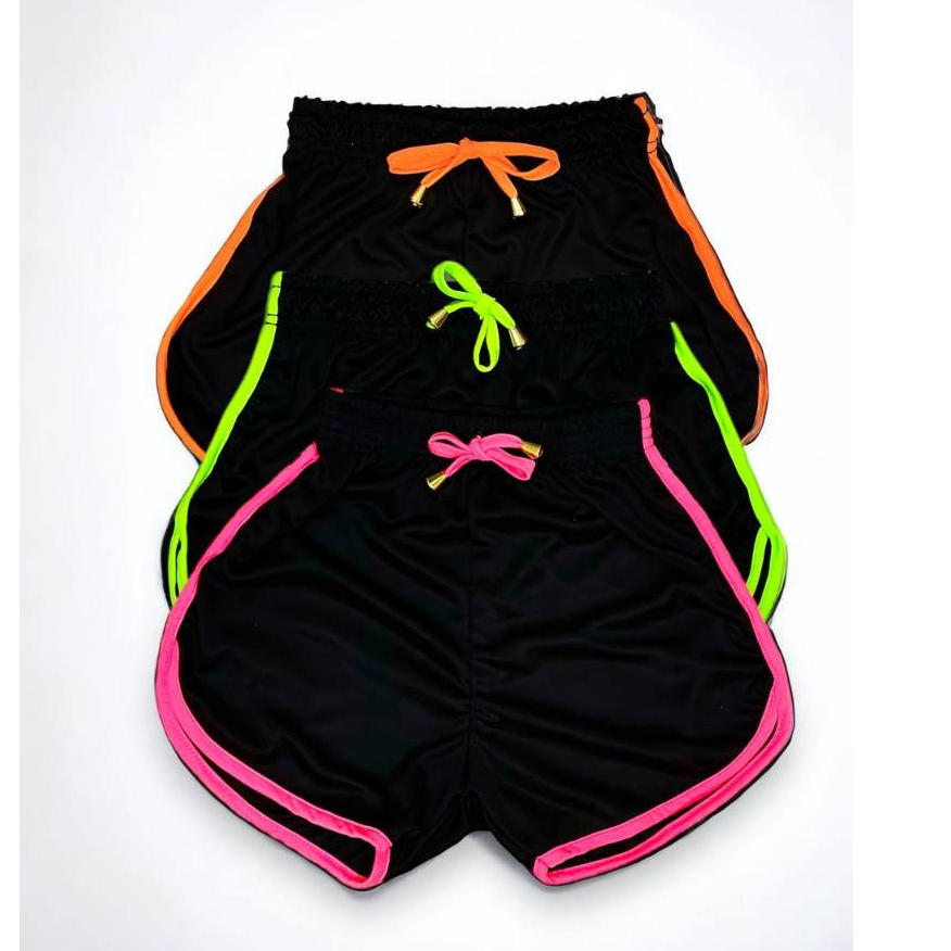 Kit 3 Shorts Feminino Dry Fit Academia Praia em Oferta na Shopee