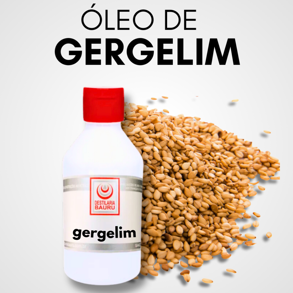 Óleo de Gergelim Torrado 100% Puro Vegetal Extra Virgem Prensado Frio Para Cosméticos