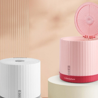 Mini Máquina De Lavar Roupas 4Litros Portátil Máquina De Lavar Automática Moderna Para Viagem Roupa Intima