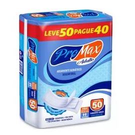 Absorvente PROMAX Geriatrico c/50 unidades Pós Parto em Oferta na Shopee