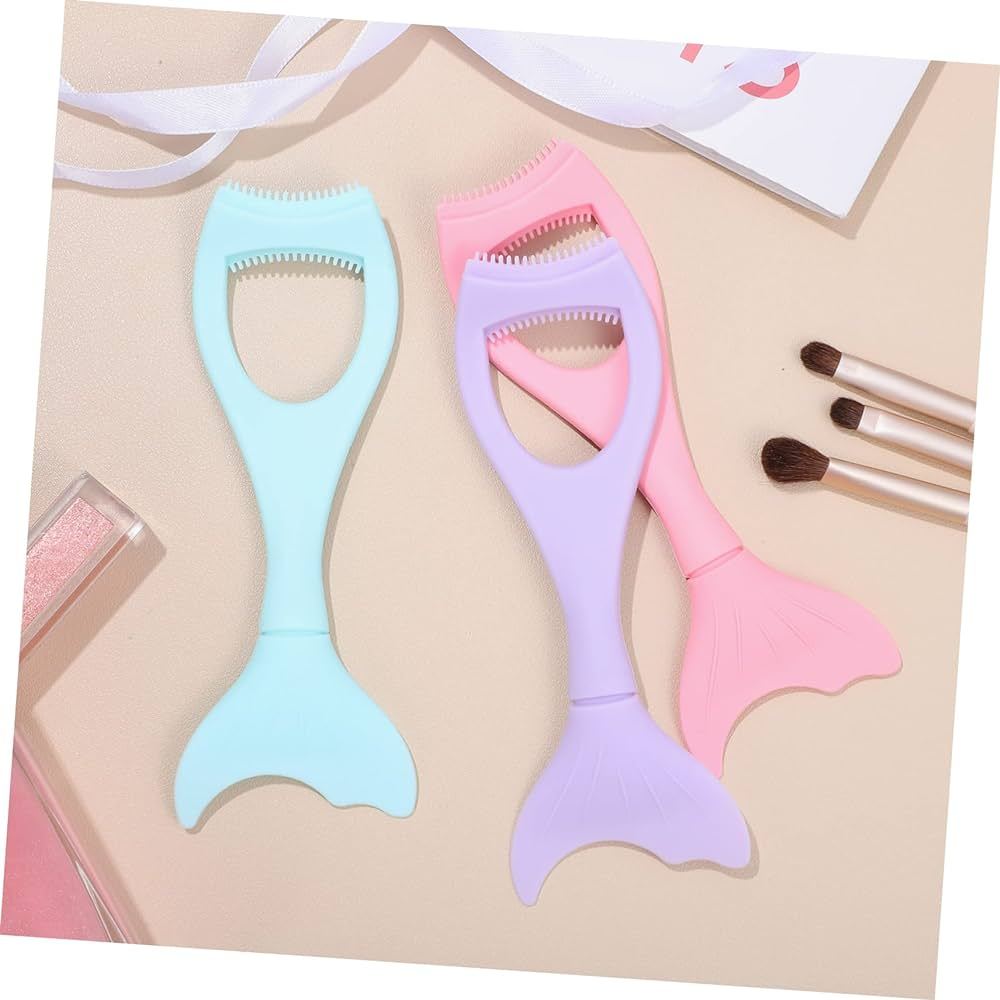 1 Protetor De Silicone Para Aplicação de Mascara de Cílios Delineador e Sombra nos Cílios  Inferiores Dos Olhos em Oferta na Shopee