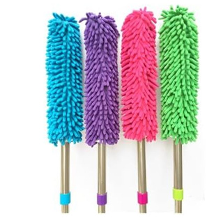 Espanador de Microfibra com Cabo de Inox Extensível 97x7cm Cores Sortidas em Oferta na Shopee