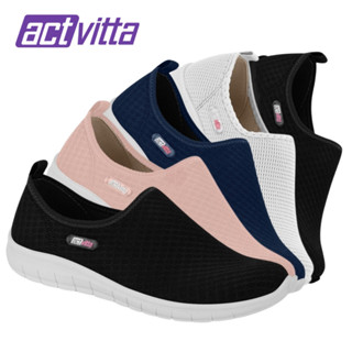 Tenis Meia Feminino Slip On Calce Facil Actvitta Leve e Cofortável Original Caminhada Academia dia a dia