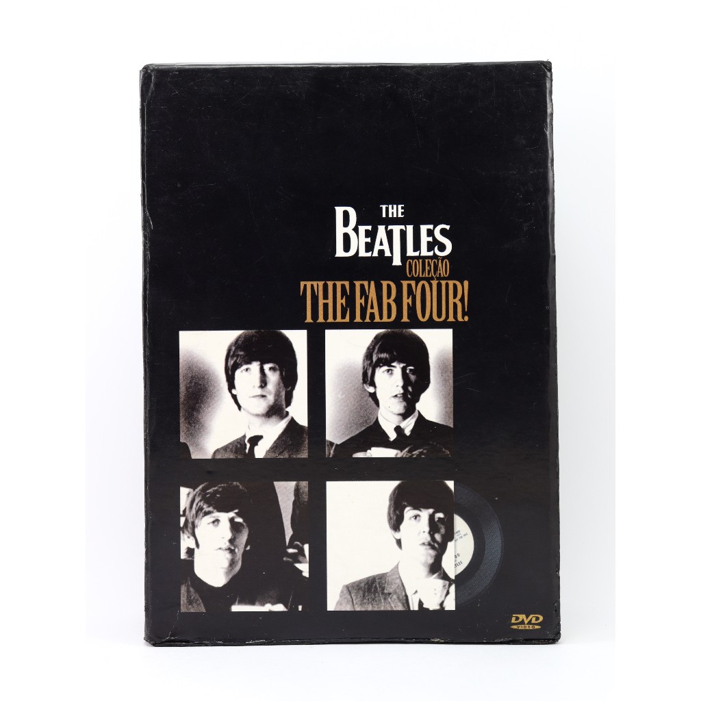 The Beatles Coleção The Fab Four! Box DVD Original 3 DVDs