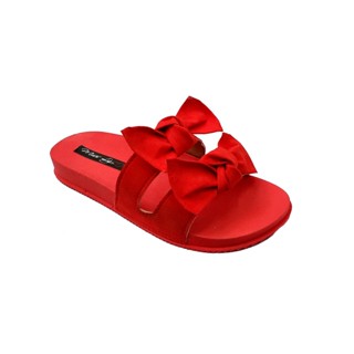 Slide Pala Dois Laços Chinelo Sandália Feminino