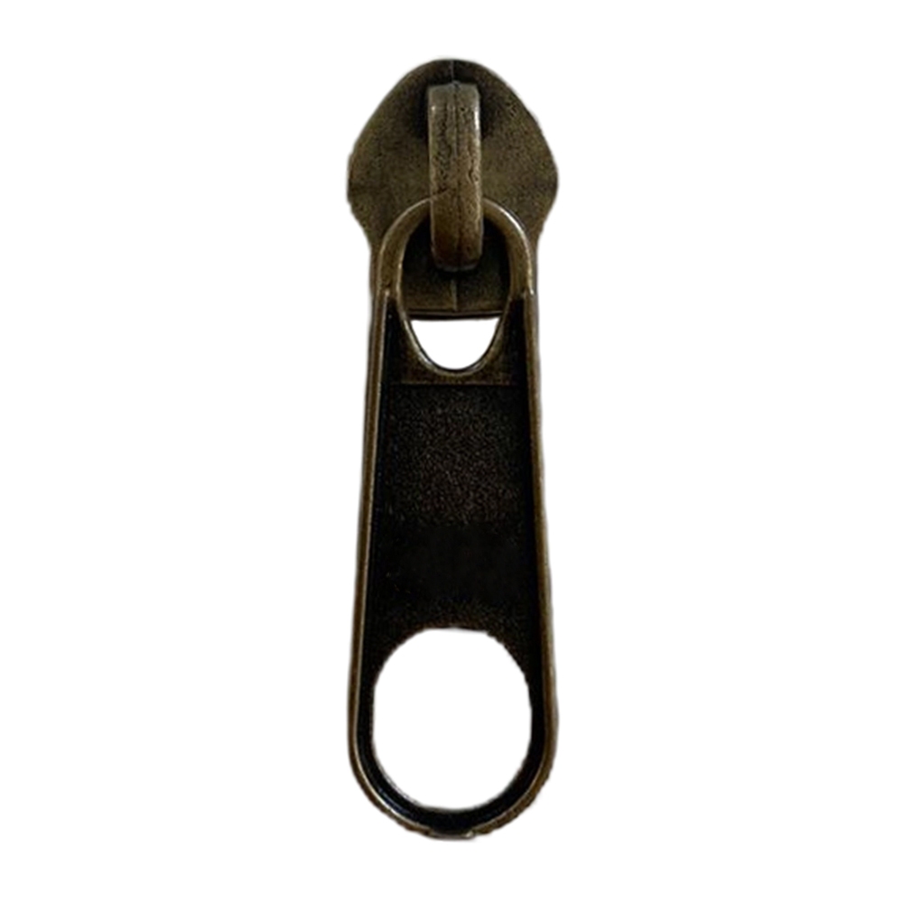 10un Cursor N°05/06 Ouro Velho Puxador Carrinho Zíper Bolsas