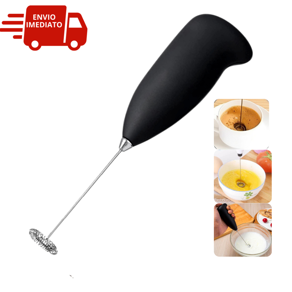 Mini Misturador Batedor Mixer Elétrico Ovos Bebida Leite Café Cappuccino Portátil Utensílios Cozinha