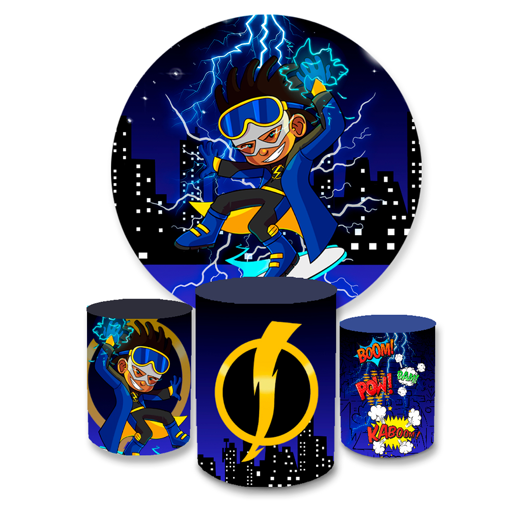 Trio Capa Cilindros Veste Fácil + Capa Painel Redondo 1,50 Super Choque