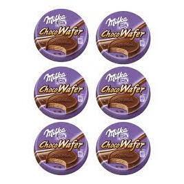 Kit 6 Un - Milka Wafer Importado Áustria