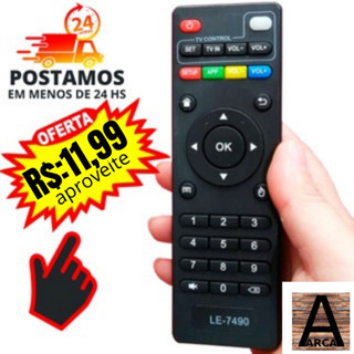 Controle Remoto Tv Box 4k Mx9 Tx3 Tx9 Tx2 Mxq Pro