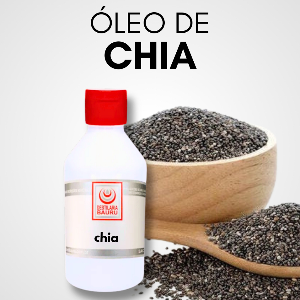 Óleo de Chia Extra 100% Puro Extra Virgem Vegetal Prensado a Frio