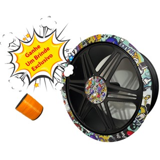 Carretilha Grande 26cm para linha 10 de Pipa - Rolamento duplo Customizada
