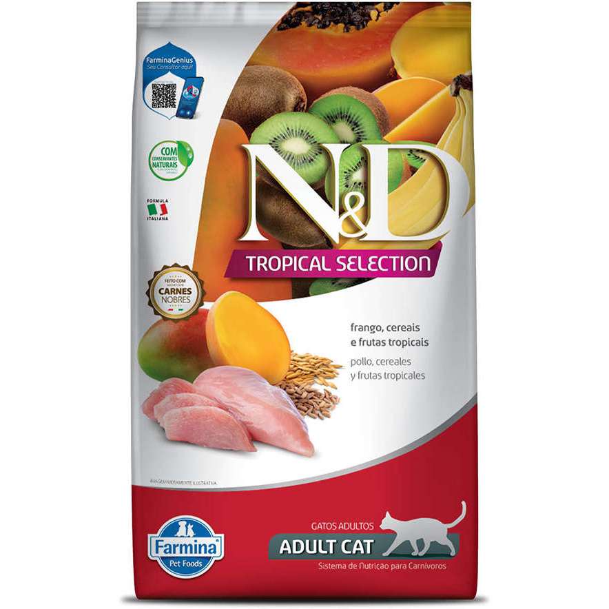 N/D Tropical Selection Frango Gato Adult 1.5Kg em Oferta na Shopee