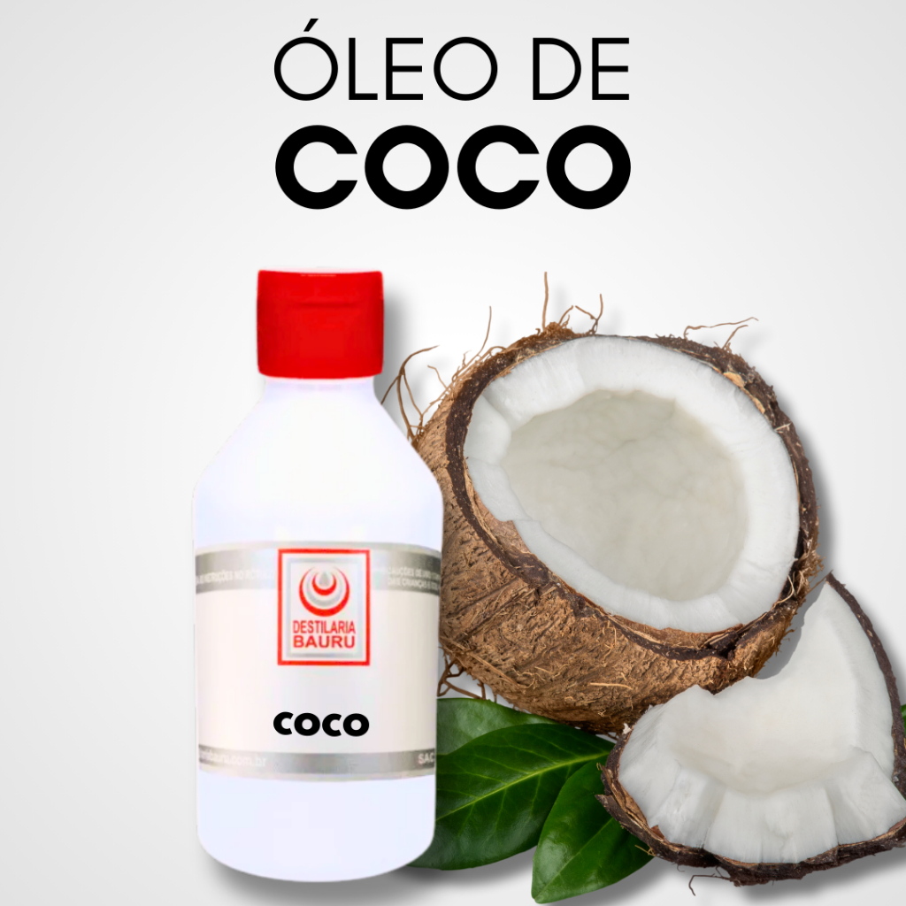 Óleo de Coco Praia 100% Puro Vegetal Extra Virgem Prensado Frio - 100ml, 500ml, 1L