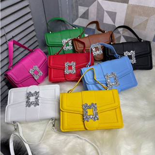 Bolsa Feminina Luxo ombro Corrente Transversal(7719)