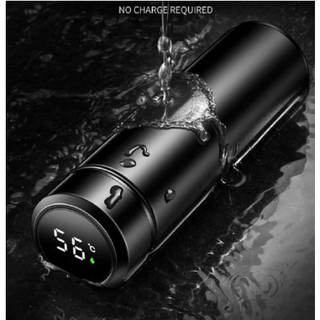 Garrafa Térmica Aço Inox Com Termômetro Digital 500ml Led Térmica Inteligente Sensor Premium