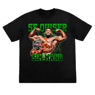 Camiseta Ramon Dino Se Quiser Sim Mano Meme Maromba