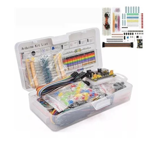 Kit Componentes Para Arduino E Raspberry 235 em Oferta na Shopee