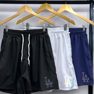 Bermuda Masculina Los Angeles Holográfica em Tac Tel Elastano Academia Treino em Oferta na Shopee