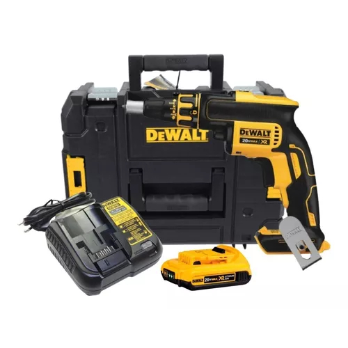 Parafusadeira Drywall Gesso 20v Dcf620 Bat 2ah Dewalt Maleta em Oferta na Shopee