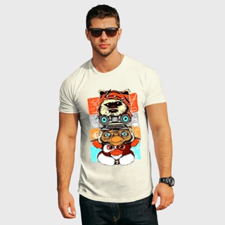 Camiseta Masculina 100% Algodão Nerd Estampada