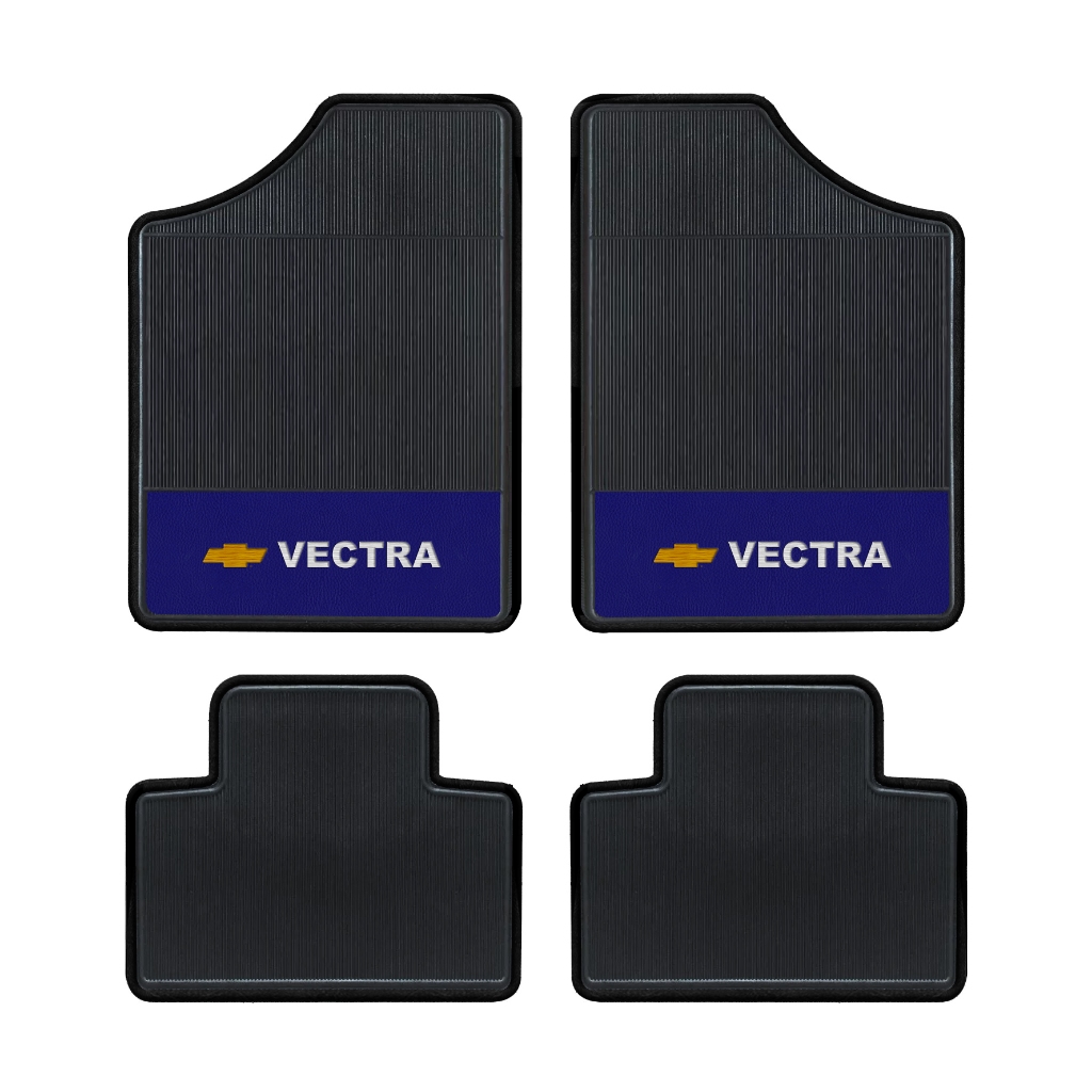 Vectra 4 Tapetes Automotivo 1996 Ao 2013 Preto Azul Vermelho Dianteiros E Traseiros